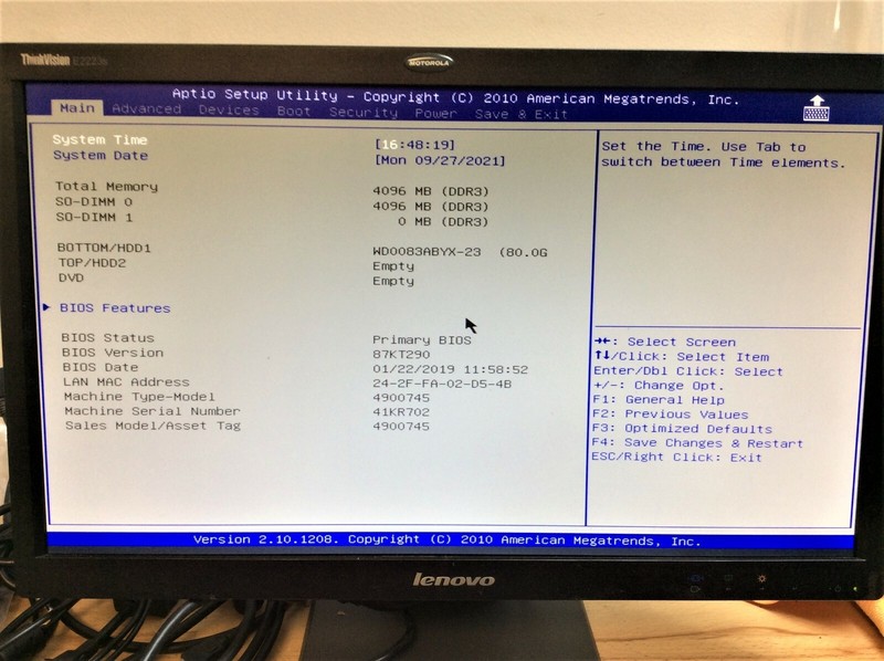 Toshiba 4900-745 Compact IBM SurePOS 700 Terminal (IG) 80GB HDD 4MB RAM gallery