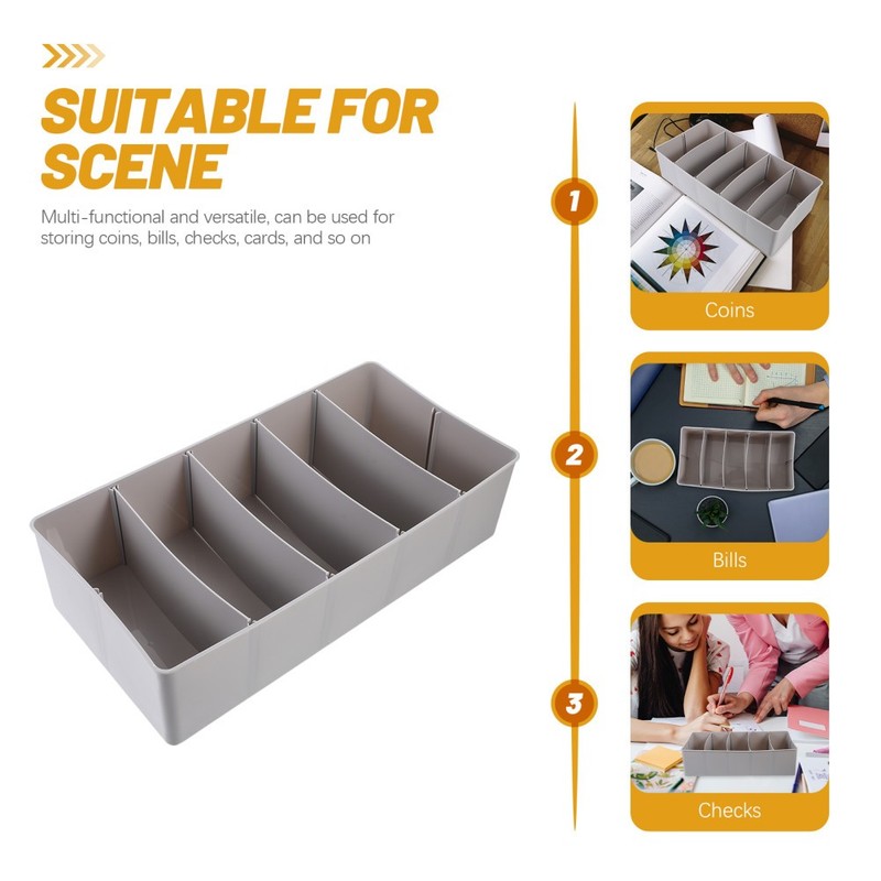 Money Box Divider Organizer Moneyboxes Currency Cash Holder for Storage gallery