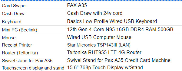 WooCommerce Point-of-Sale (POS) system gallery