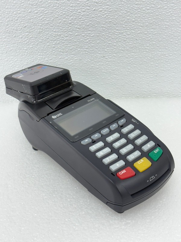 Pre Owned | UIC TS890 Credit Card Payment Terminal POS Reader with Tap to Pay gallery