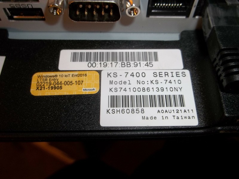 POSIFLEX KS-7400 KS-7410 POS TERMINAL 12 VDC 12.5A (V3) gallery