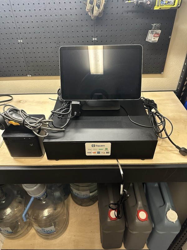 Square Register 2nd Gen Retail POS Kit w/ Cash Drawer, Receipt Printer, Scanner