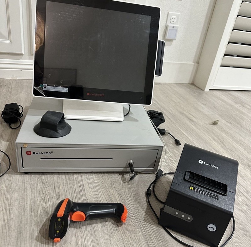 Cashier System KwickPOS touchscreen KWICK Retail Commercial Whole Set