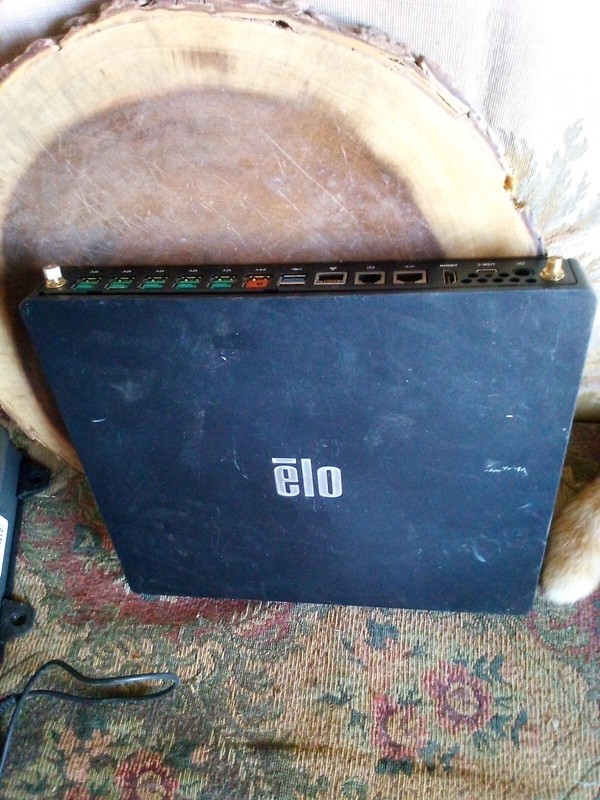 ELO POS System W/ Touch Screen, Hand Scanner, Key Pad & 12/24 Volt Power Supply gallery