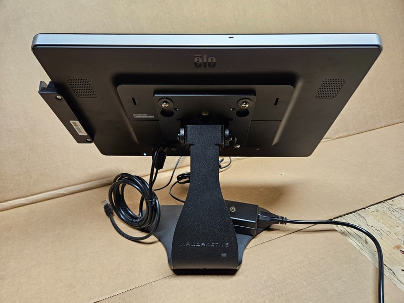ELO ESY15i1 Touchscreen Toast POS SYSTEM w/ Stand E605616 + Credit card reader. gallery