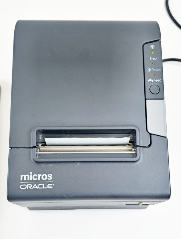Oracle Micros Workstation 6 I5 15.6" 8GB 7321804(650) PoS Terminal W/Epson TM... gallery