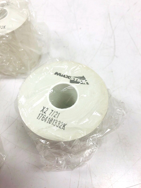 LOT OF 5 MaxStick X2 International Adhesive Labels 80mm x 170' MS318170X2 gallery