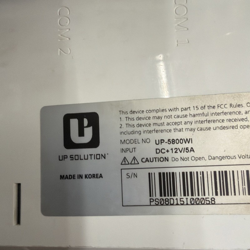 UP Solution UP-5800Wi all-in-one touchscreen POS terminal (SEE DESCRIPTION) gallery