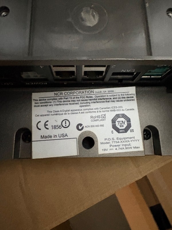 NCR POS System-multiple terminals and printers plus cash drawers gallery