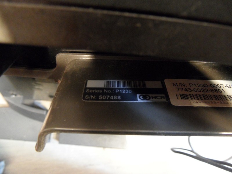 NCR P1230-0007-BA NCR 7743 POS Terminal With Power Supply gallery