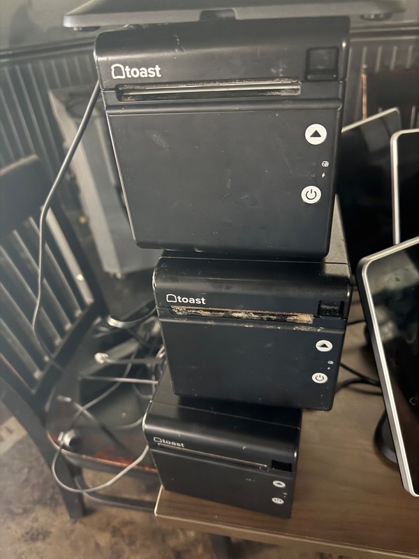 Multi Station Toast POS System Touchscreen Terminal,Card Reader&Tap,Printer C-18 gallery