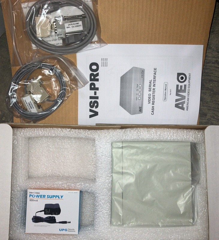 NEW OPEN BOX AVE VSI-PRO HD V1310R9 Cash Register Interface