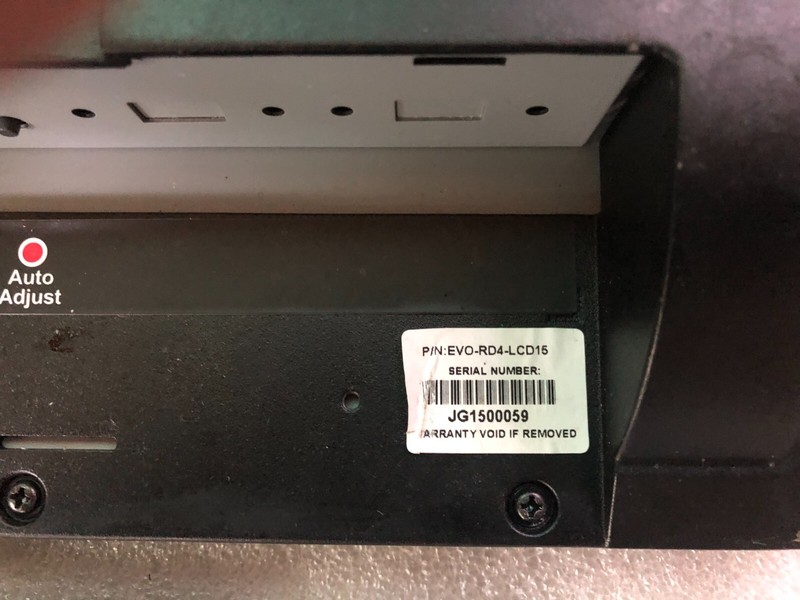 POS-X / EVO RD4-LCD15 Customer Display Kit w Cable & Mounting Bracket & Screws gallery