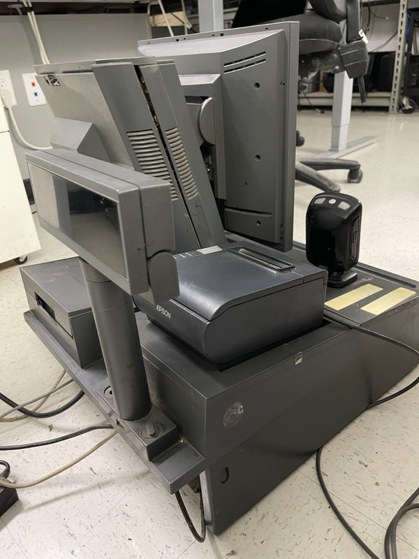 TOSHIBA DPS-300AB-80A POS w/ Epson TM-T88V Model: M244A and see details gallery