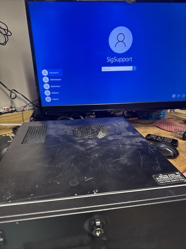 NCR 1612-0014-8801 POS Terminal Windows 10 HL Pro USB Software
