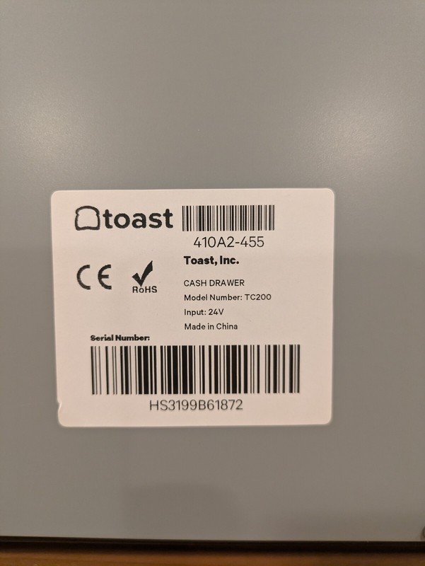 New Toast POS System W/ Hand Held gallery
