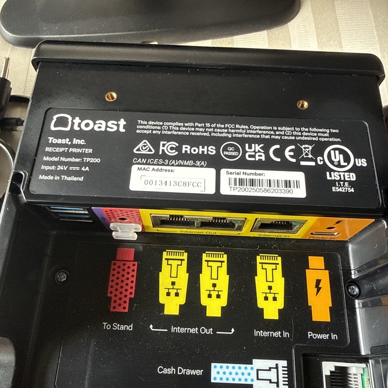 Toast Flex TT200 Point of Sale System w/ Toast Tap And Printer TP200 gallery