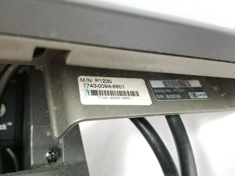 NCR P1230 7743-0094-8801 Touchscreen POS Intel Atom D2701 2.13GHz 4GB RAM No HDD gallery