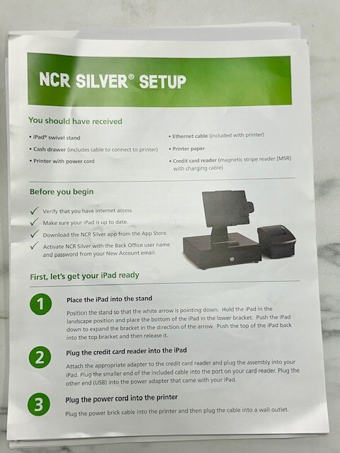 NCR Silver Point of Sale POS System gallery
