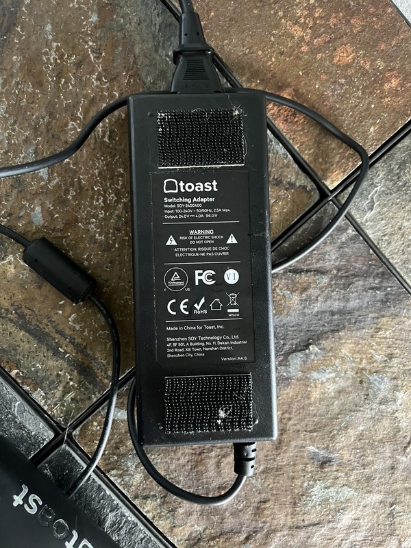 Toast Flex TT200 POS System Single Display w/ Power Supply & Stand FACTORYRESET gallery