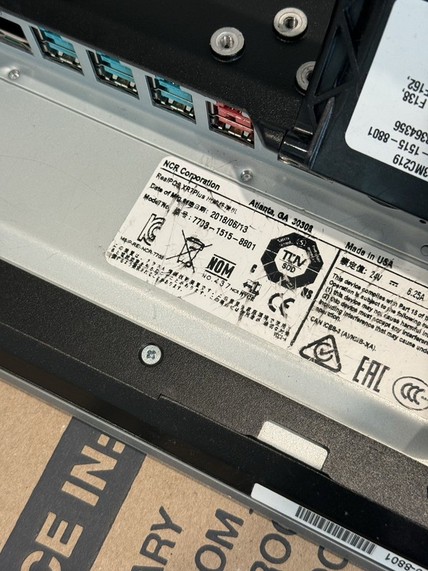 Lot of 3-(2)NCR 7703-1515-8801 REALPOS XR7PLUS & (1) ReaIPOSXR7 7702- 2215- 8801 gallery