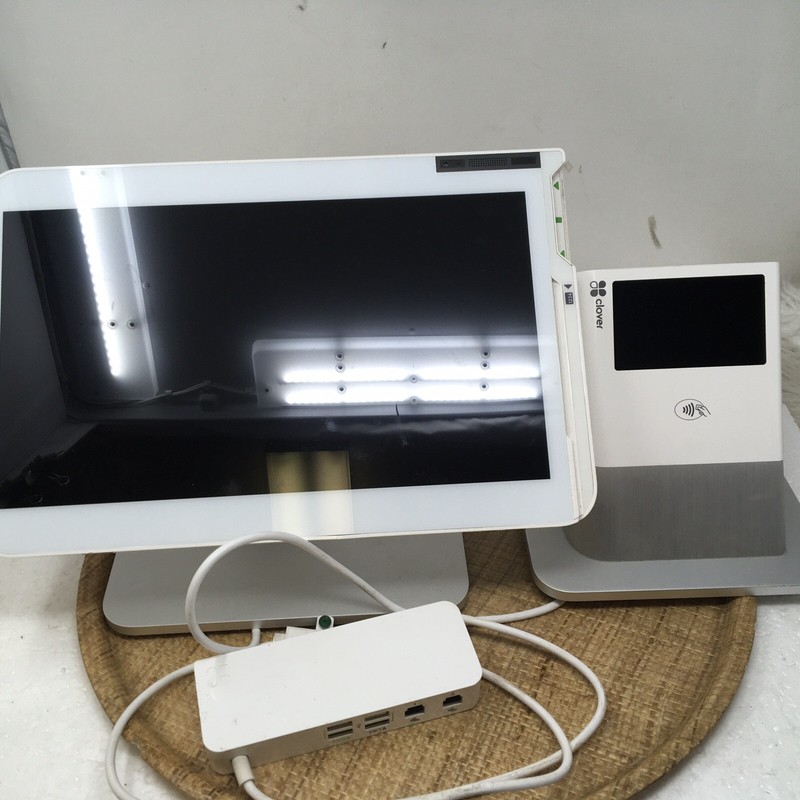 READ – Clover C500 H500 P550 Station POS Point of Sale System No Power Supply