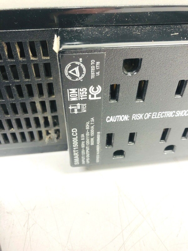 Tripp Lite SMART1500LCD Line Interactive UPS 1500VA 900W *NO BATTERIES*PARTS gallery