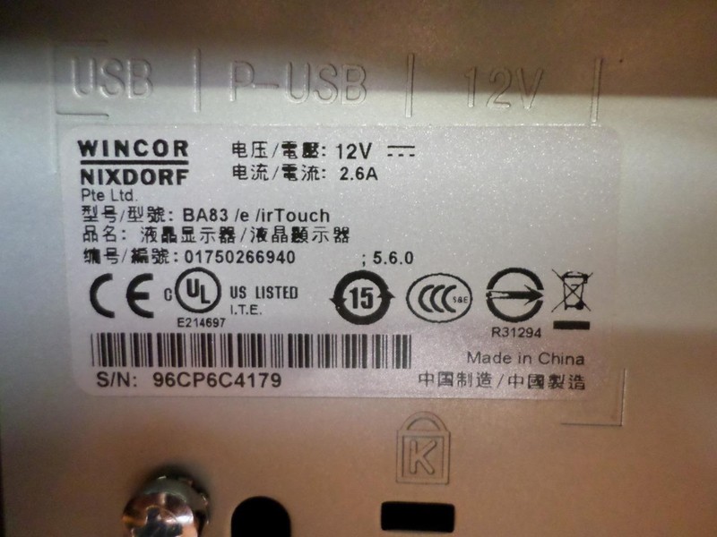 Wincor Beetle M-II Plus w/ Wincor Nixdorf BA83 15" Monitor and Stand gallery