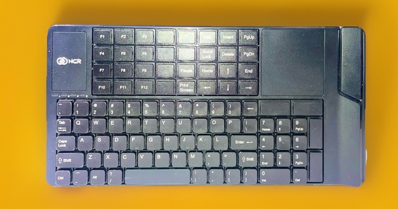 NCR RealPOS Keyboard, 6932-9622-9090 105 Key 3/4 Size, Wired, Retail Stores gallery