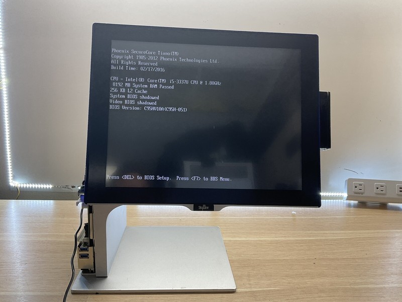 SKYWIRE Sango MB-I5-3337U/ POS SYSTEM/ FOR PARTS/ JUA292