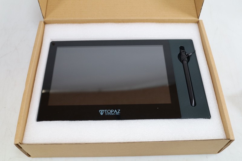 Topaz GemView 10 TD-LBK101 Signature Terminal New Open Box