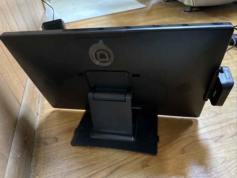 Toast Flex TT200 POS Point of Sale System Dual Display Screen with Power Supply