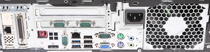 HP rp5810 Retail System; Celeron G1820 2.7GHz, 4GB Memory, 128GB SATA SSD, DVD-R gallery