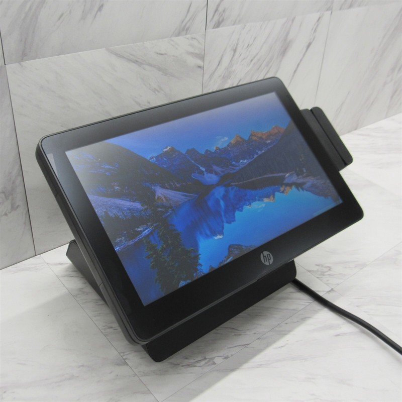 HP RP2 Retail System 2030 POS Touchscreen AIO Computer w/ Adapter Stand & MSR