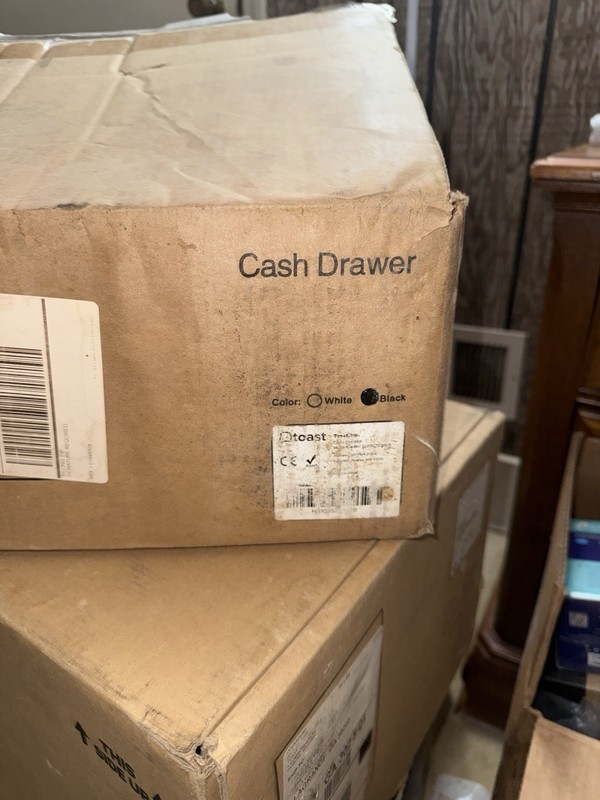 Toast Pos system BRAND NEW Cash Drawer Model TC 200 Black gallery