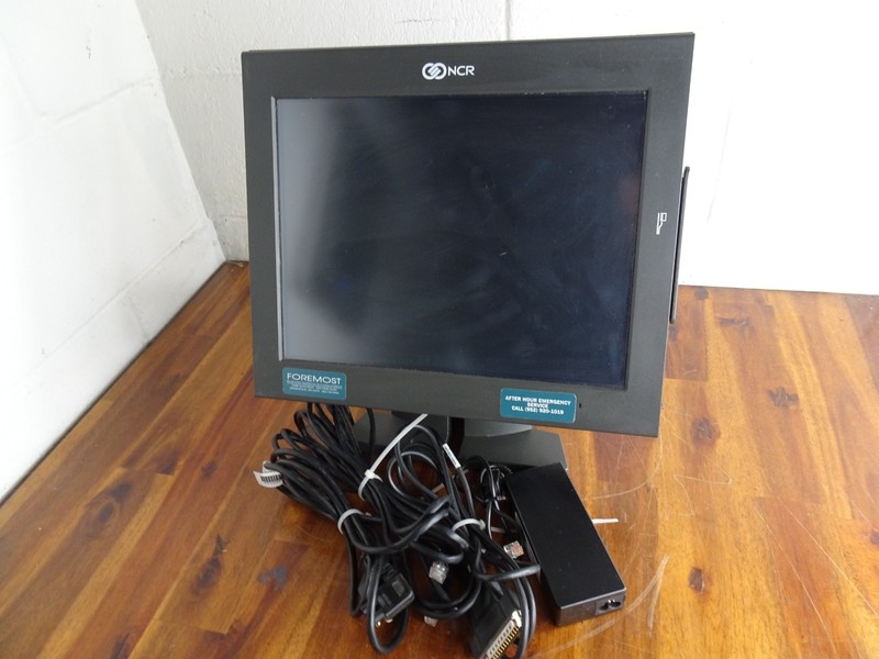 NCR 7754 Touchscreen POS Terminal w/Cable Retail Restaurant Aloha Windows Tested