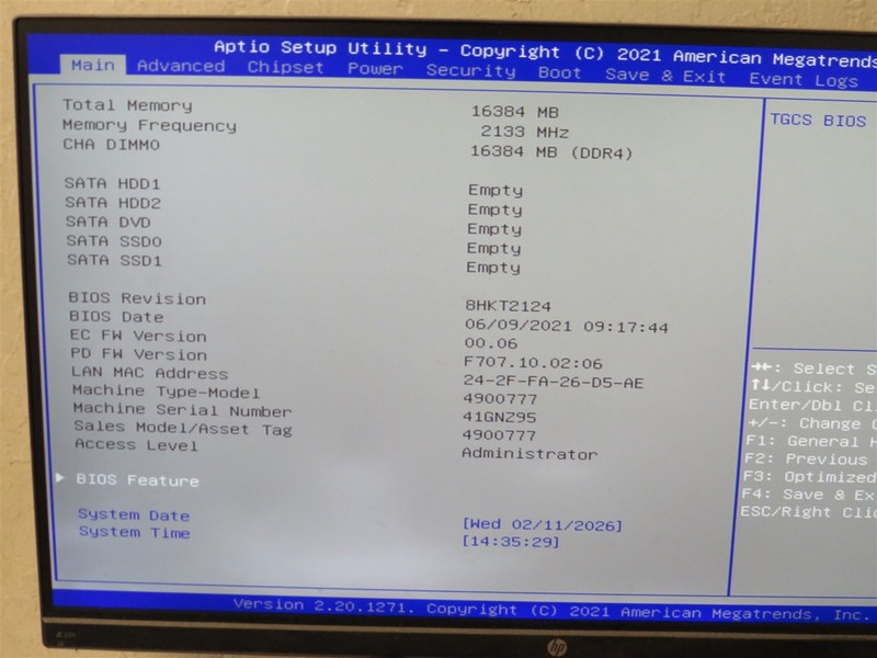 Open Box IBM Toshiba TCX700 16GB RAM Intel i3-9100e @3.10GHz POS System 4900-777 gallery
