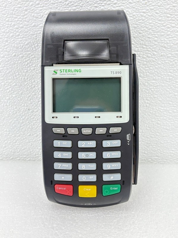 Pre Owned | STERLING / UIC TS890 Credit Card Payment Terminal POS Reader Only