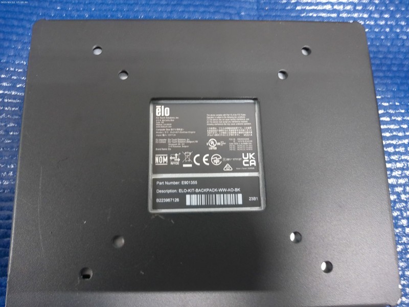 Elo E001355 Backpack Mini PC POS Unit HDMI USB Ethernet No Storage gallery