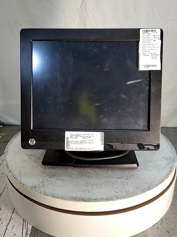 HP 7800 B0Z61AV POS RP7 Retail System Pentium G850 2.9GHz 4GB SEE NOTES