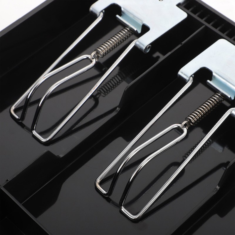 1PC Metal Cash Register Drawer Insert Tray Money Storage under Counter Black gallery