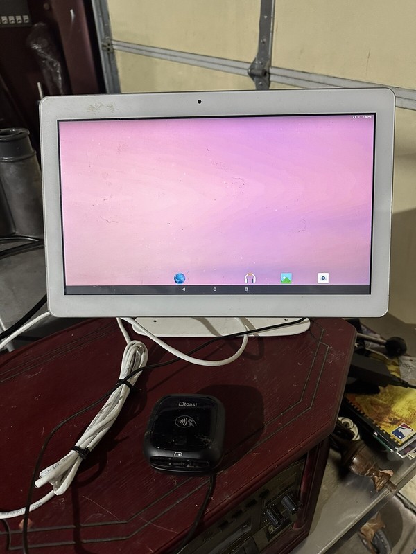 Toast POS Touch Screen Pads With Card Reader Power On Not Fully Tested gallery