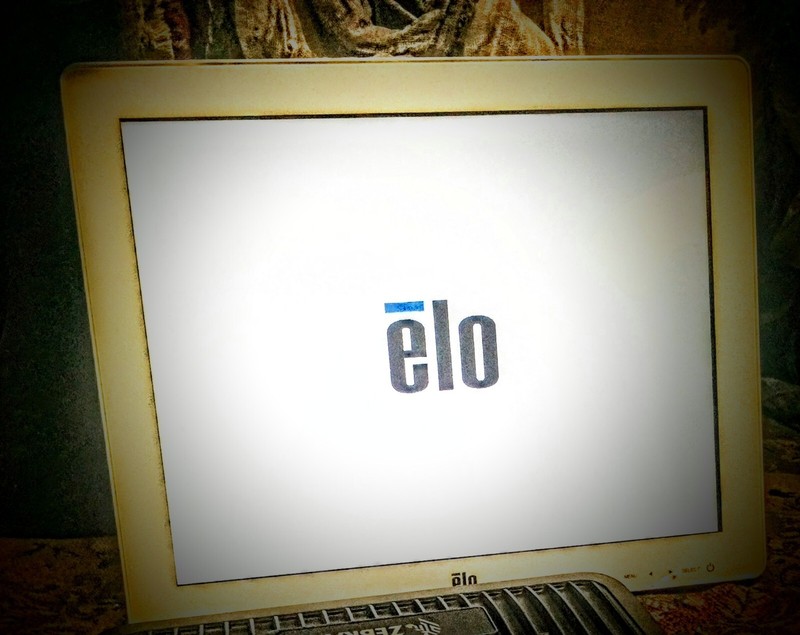 ELO POS System W/ Touch Screen, Hand Scanner, Key Pad & 12/24 Volt Power Supply