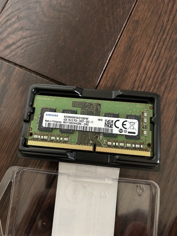 Memory Module; 4GB 1Rx16 PC4-2400T-SC0-11