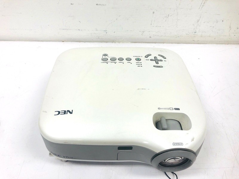 NEC MultiSync LCD Projector VT676 *PARTS ONLY* VGA PORT BAD* gallery