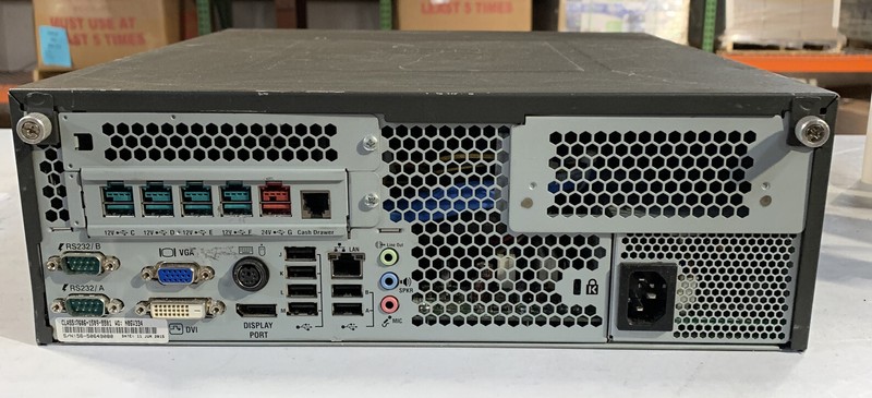 NCR 7606-1509-8801 Retail Terminal Intel Core-i3 2120, 3.3 GHz, 4GB DDR3 1033MHz gallery