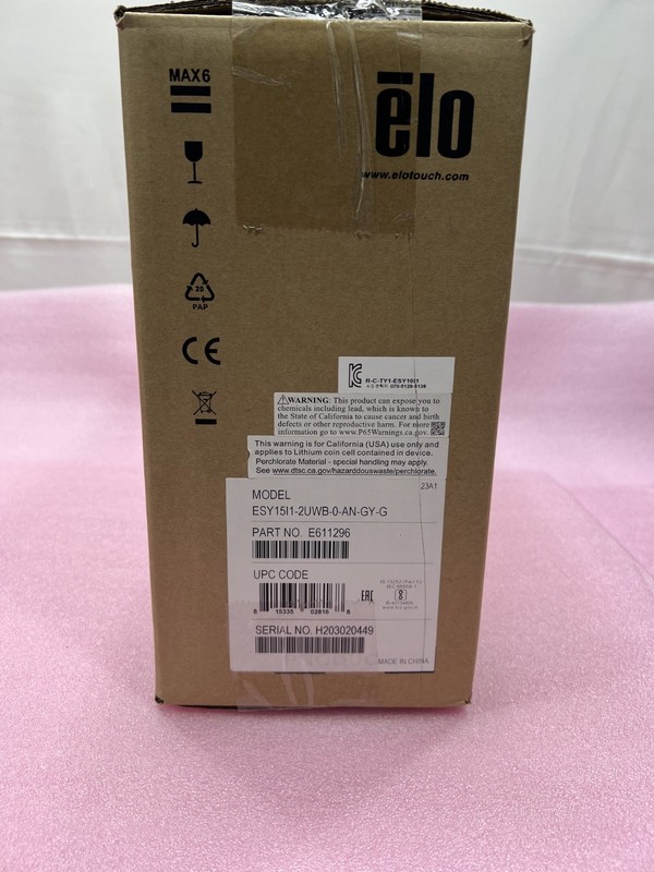 Elo ESY15I1-2UWB-0-AN-GY-G 15" Touchscreen NEW Android All In One *E611296* gallery