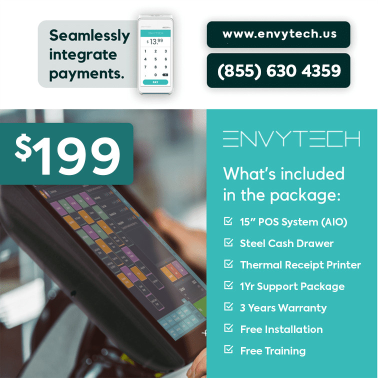 New 15″ POS Cash Register Till System For Car Dealerships & Auto shops