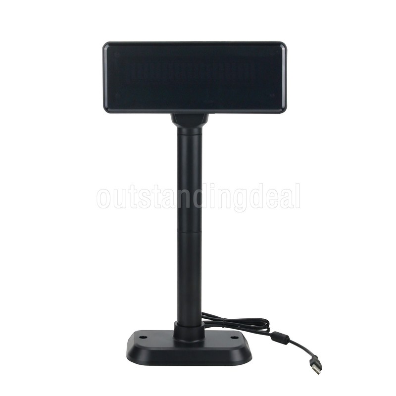 KPD220V7-U VFD POS Customer Display POS Pole Display 20x2 USB Interface For Shop gallery