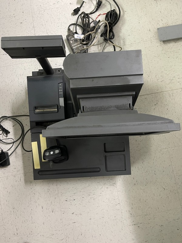 TOSHIBA DPS-300AB-80A POS w/ Epson TM-T88V Model: M244A and see details gallery
